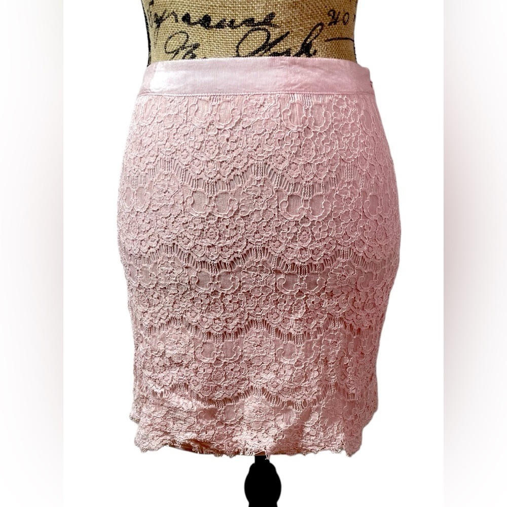 Forever 21 Pink Lace Skirt